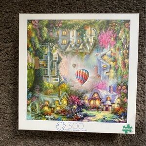 Colorful 300-Piece Puzzle with Hot Air Balloon